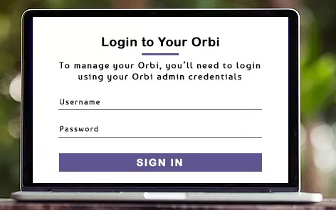 input-the-Orbi-login-URL